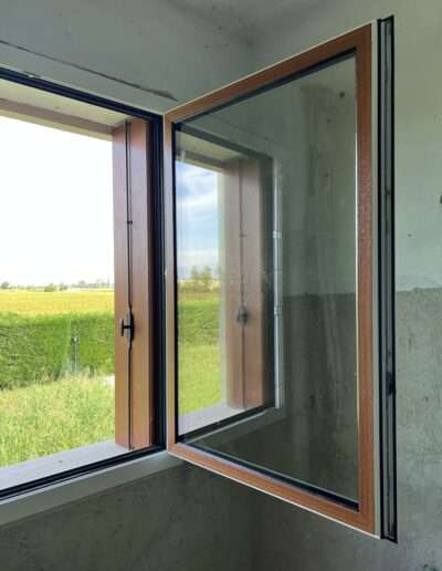 VICENZA (VI)_Finestre_alluminio_Inoform_F60