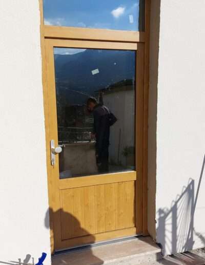 Portoni in PVC Barrea_portone in PVC Kommerling 88