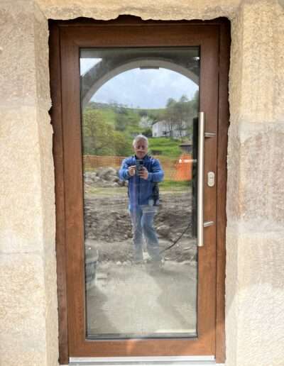 Portoni in PVC Fornelli_Portone_PVC_GEALAN_70MD