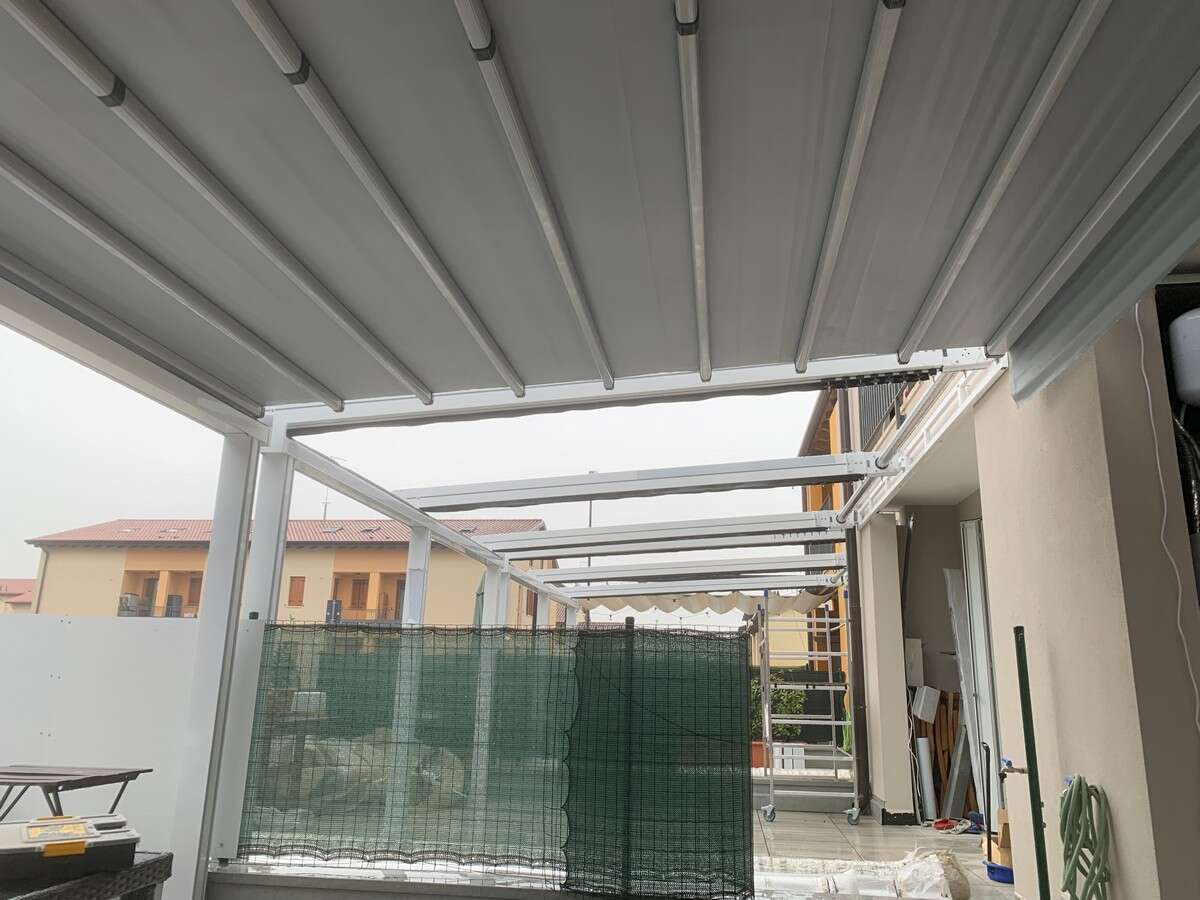 Pergotenda installata a Resana (TV)